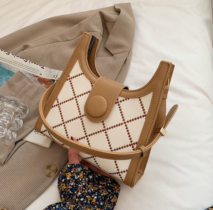 【小物】高級感 シンプルINS風ファッションショルダーバッグ G2151