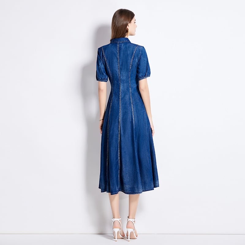 【dress】デニムワンピース　M24577