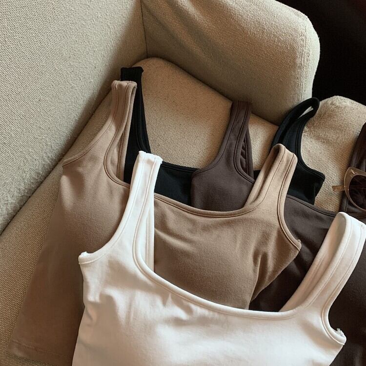 【tops】カップ付きキャミソール　M29525