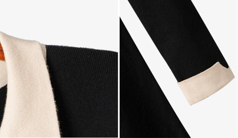 【dress】韓流スタイル!気質満点スウィートAラインハイウエストニットワンピース G2444