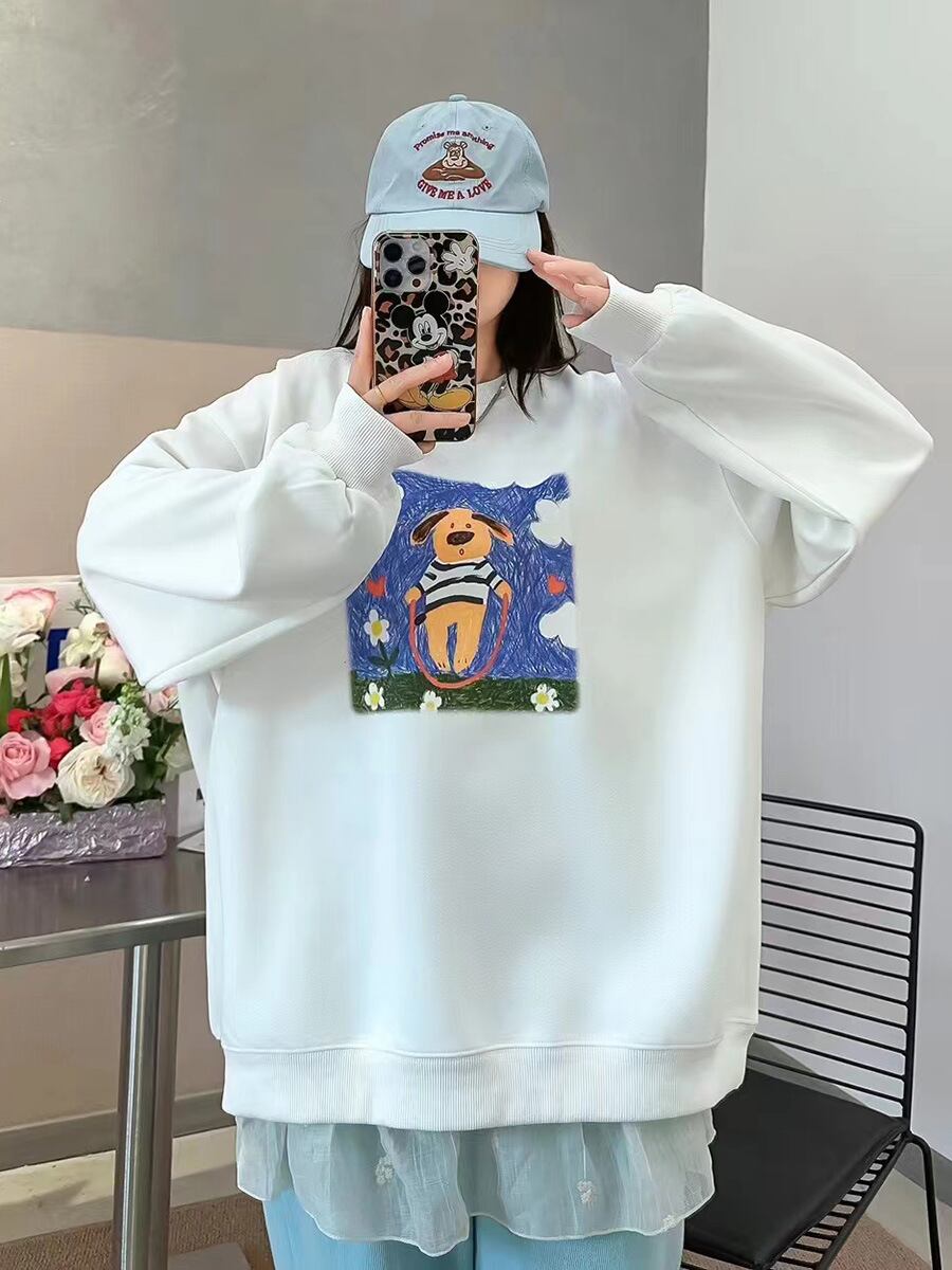 【tops】カートゥーンプルオーバー　M29043