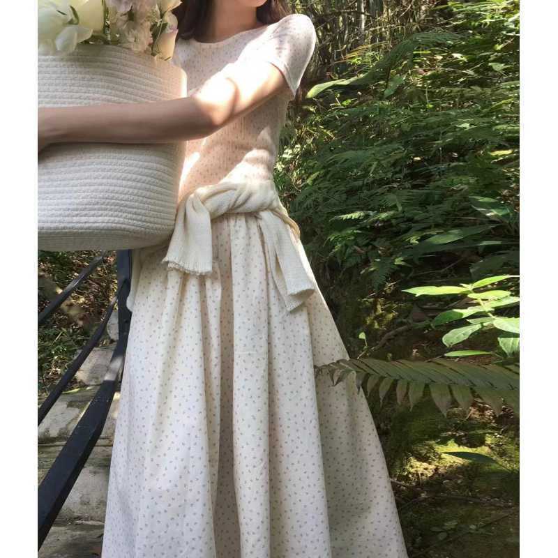 【dress】ギャザー花柄ワンピース G20230