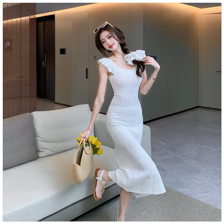 【dress】ニットワンピース　M24654