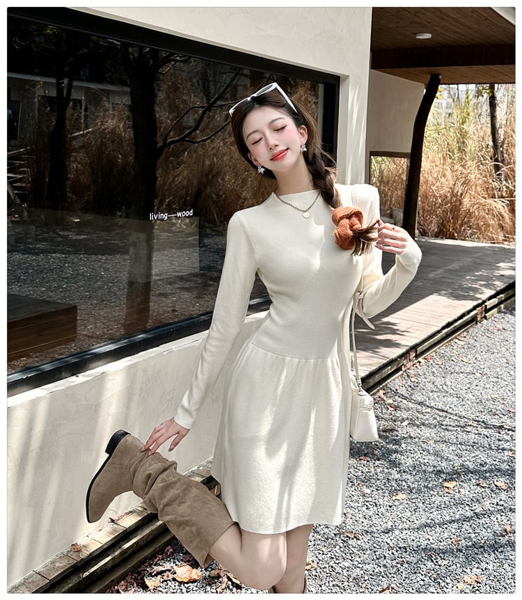 【dress】ニットワンピース　M25771