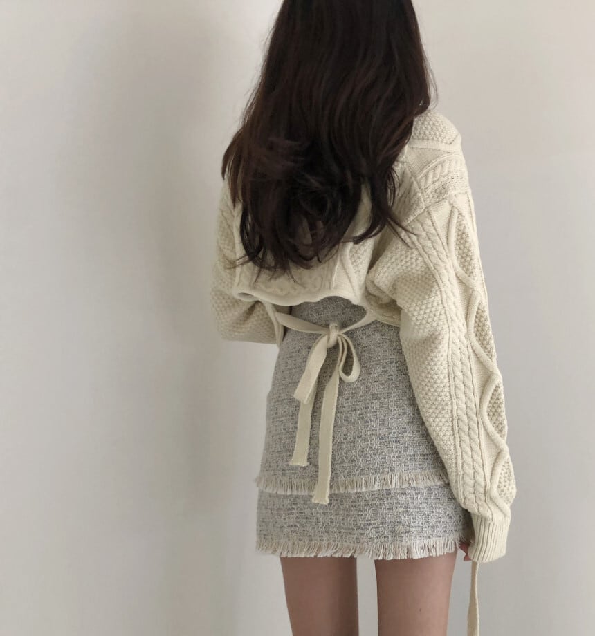 【tops】ニットセーター　M25602