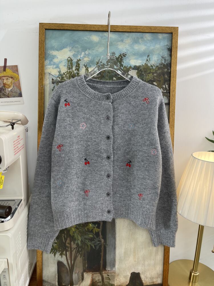 【outer】ニットカーデ　M27508