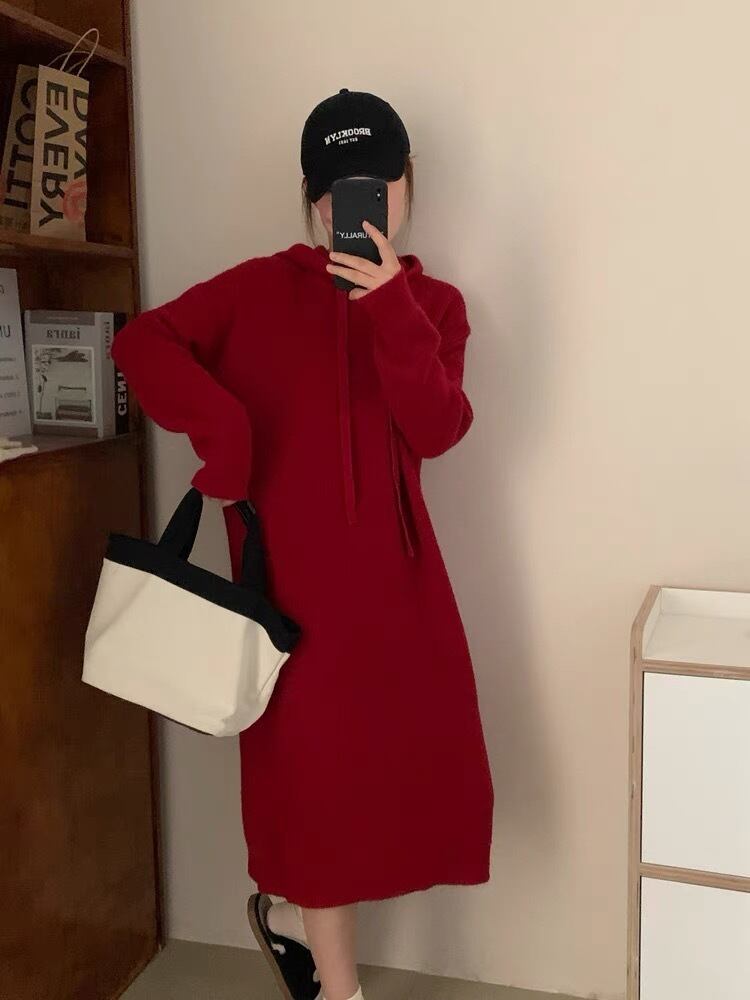 【dress】フード付きワンピース　M19128