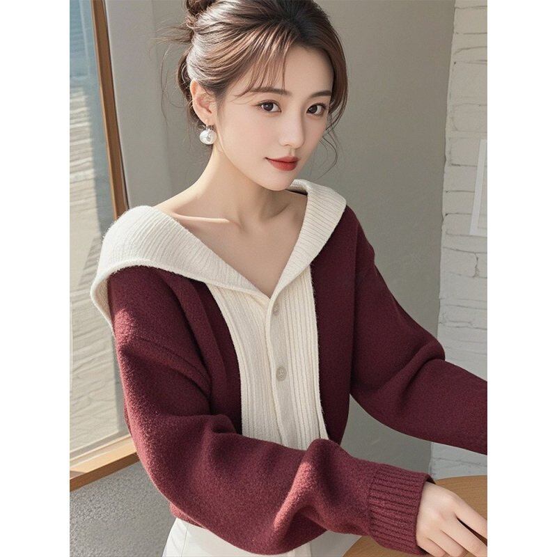 【outer】ニットカーデ　M29123