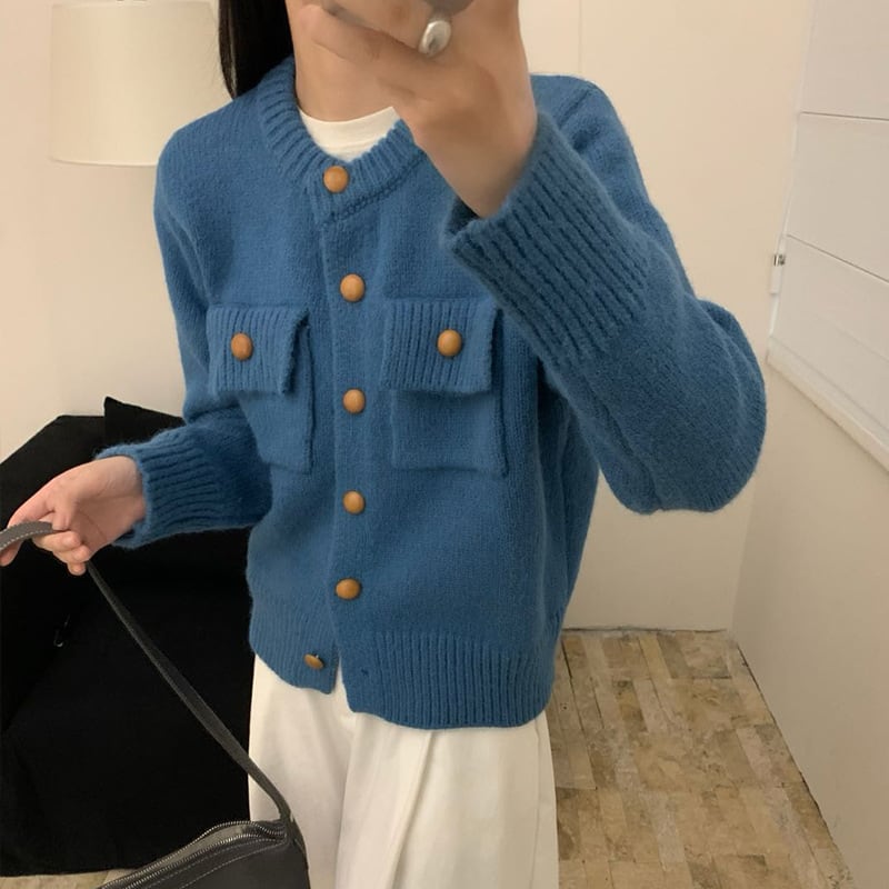【outer】ニットカーデ　M28155