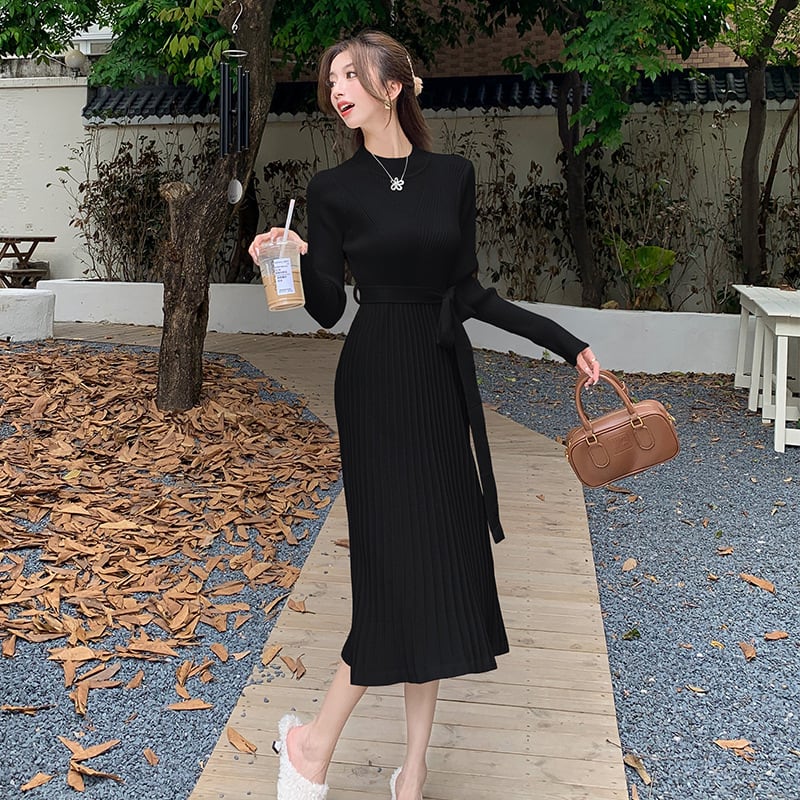 【dress】ニットワンピース　M25478