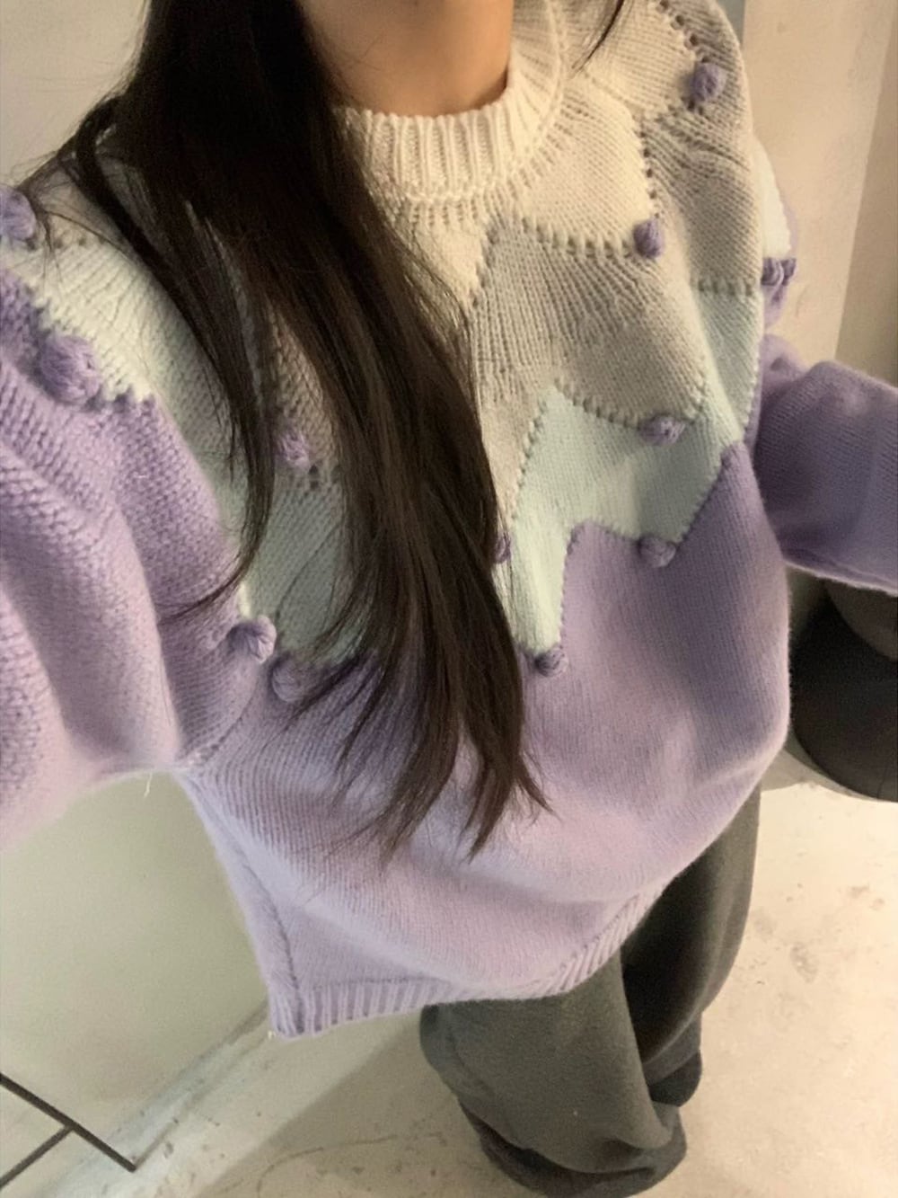 【tops】ニットセーター　M28730