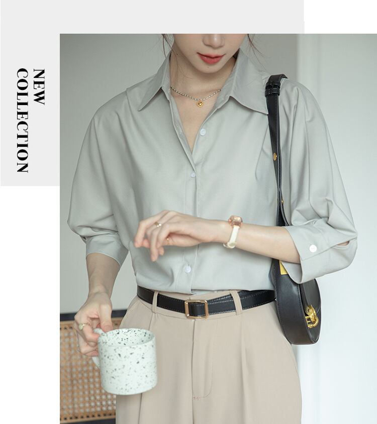 【tops】ファッションデザインブラウスG21074