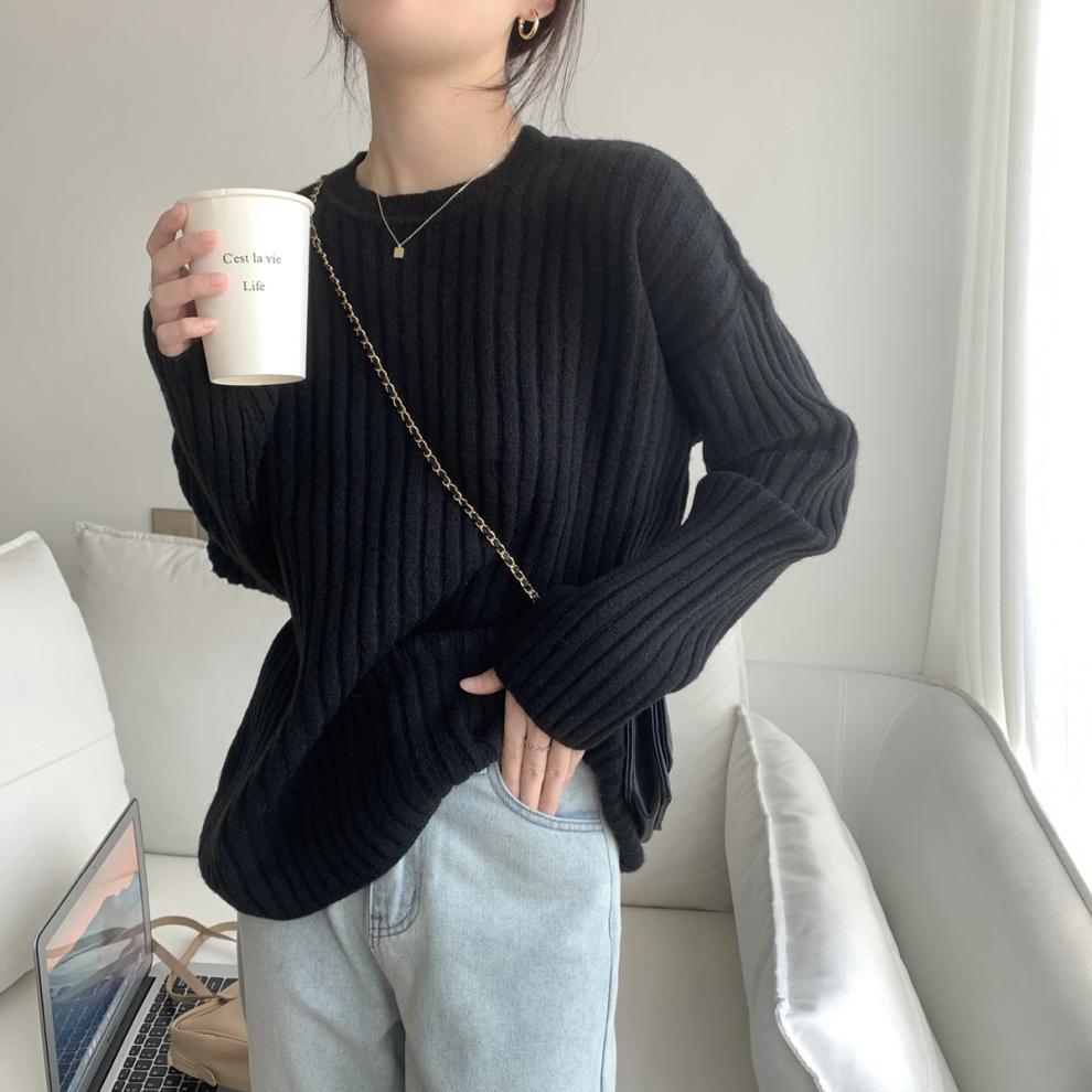 【tops】ニットプルオーバー　M19007