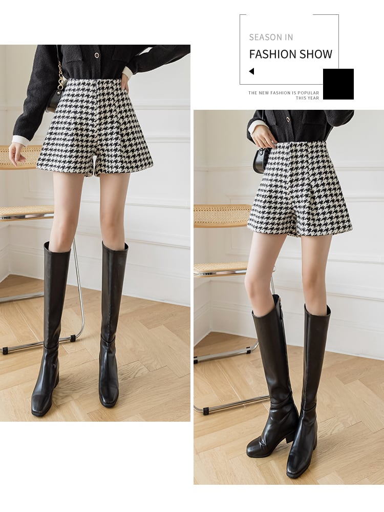 【bottoms】好感度UP!気質満点レトロエレガントルーズ着痩せショートパンツ G3542