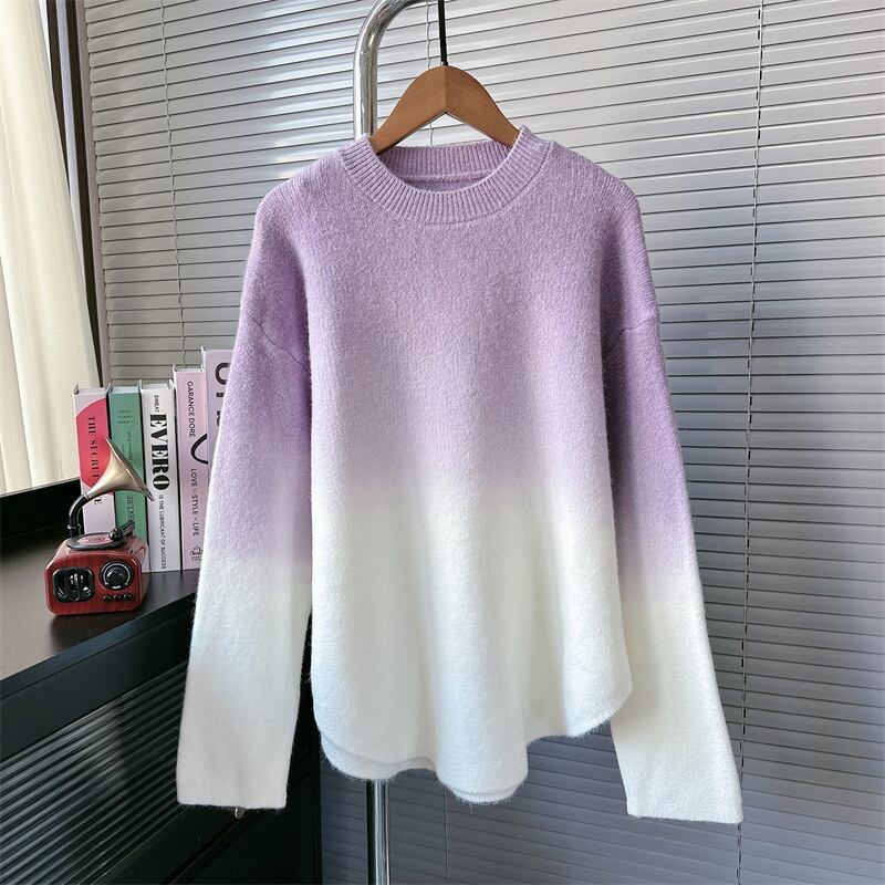 【tops】クルーネックニットセーター　M27834