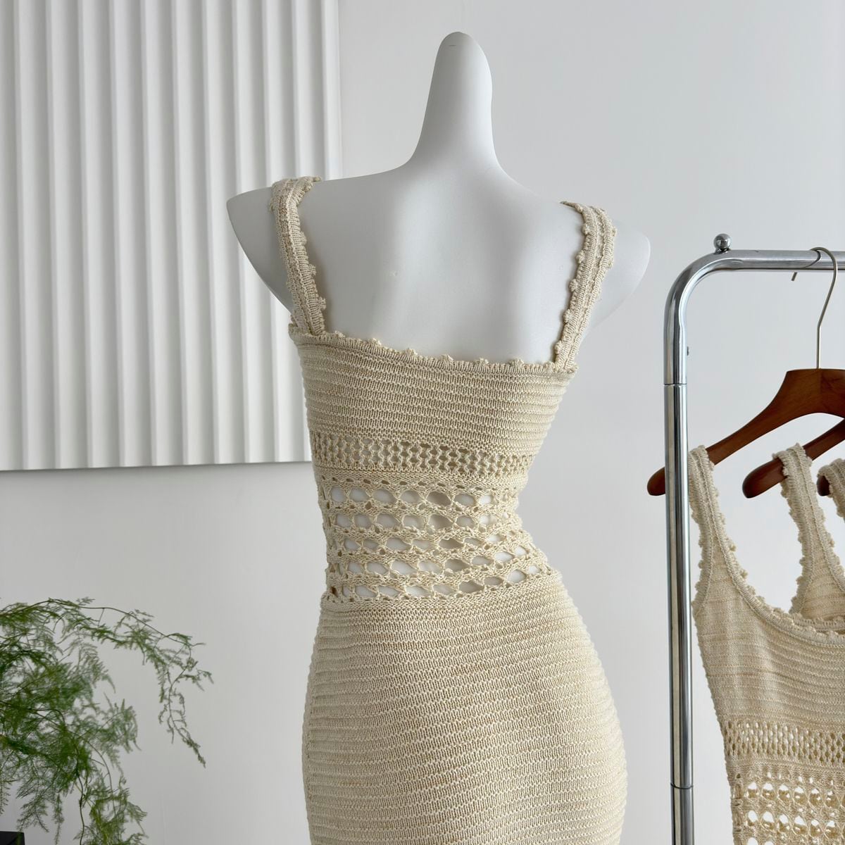 【dress】ニットキャミワンピース　M24429