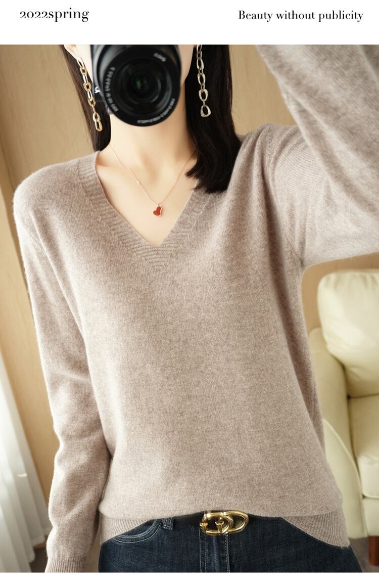 【tops】ニットプルオーバー　M19160