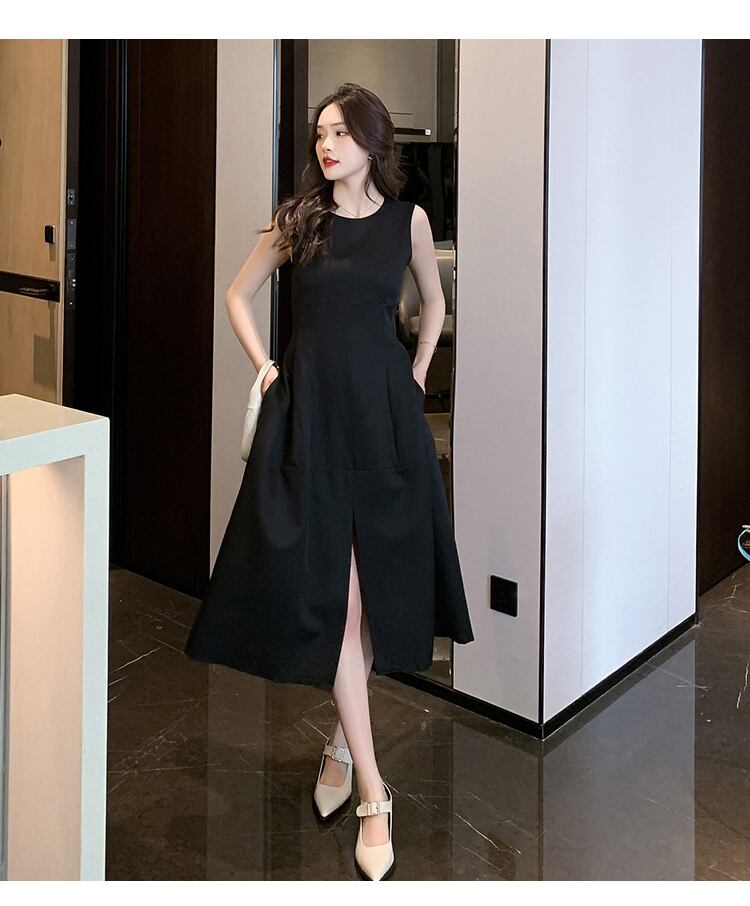 【dress】デートスリットワンピース G20204