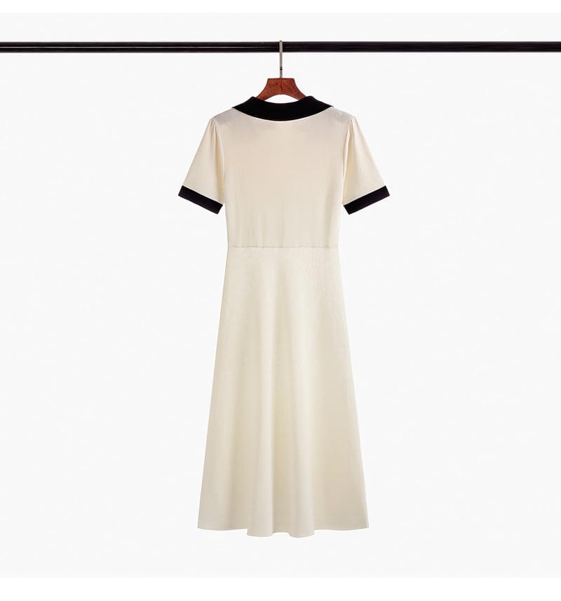 【dress】薄手ニットワンピース　M29745