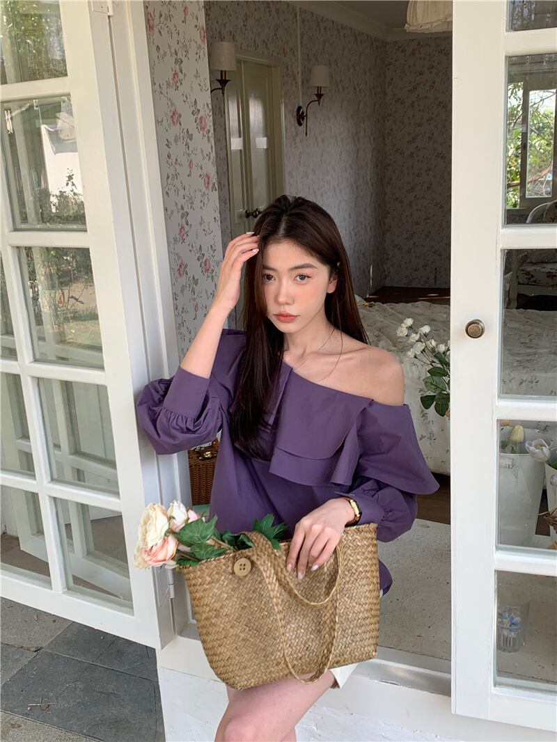 【tops】フリルブラウスG20469