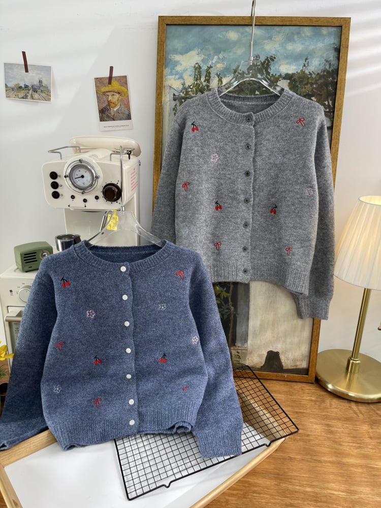 【outer】ニットカーデ　M27508