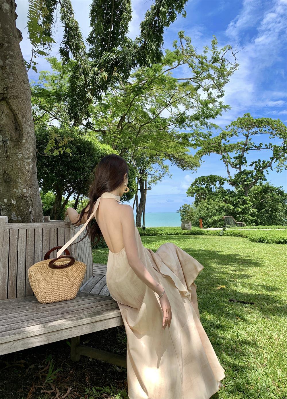 【dress】フリルワンピース　M25305