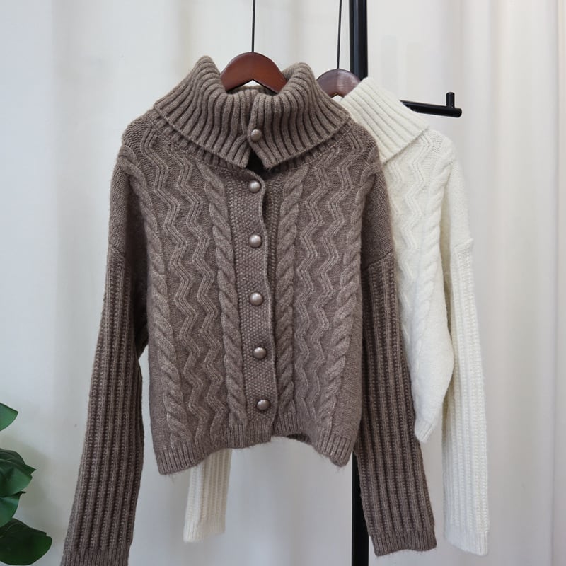 【outer】ニットカーデ　M28630