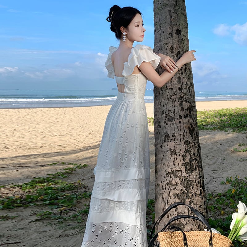 【dress】フリルワンピース　M24984