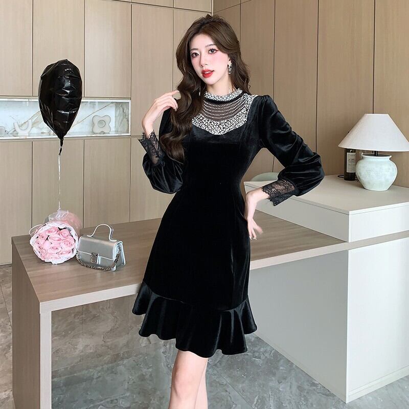 【dress】デートワンピース　M18900