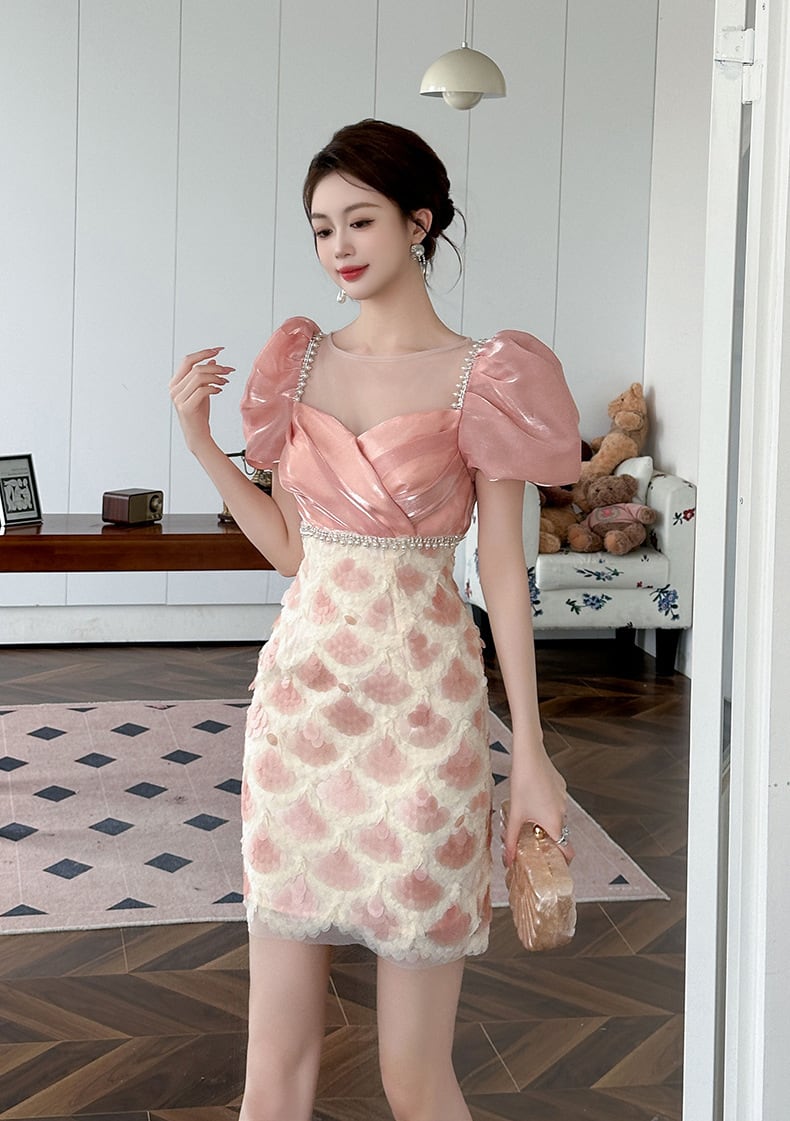 【dress】デートワンピース　M24879