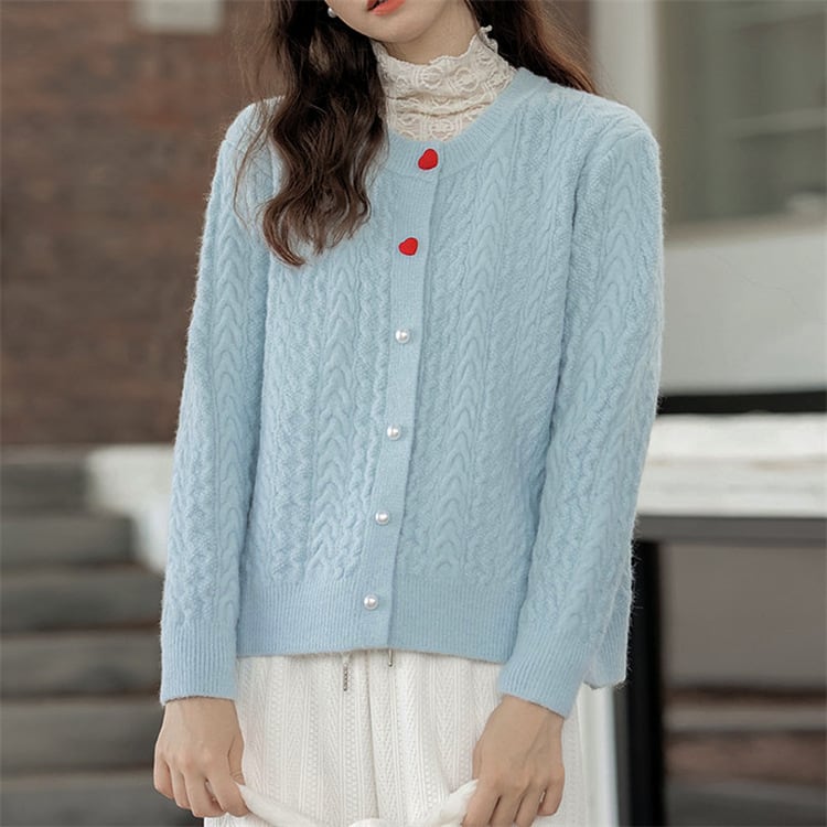 【outer】ニットカーデ　M25790