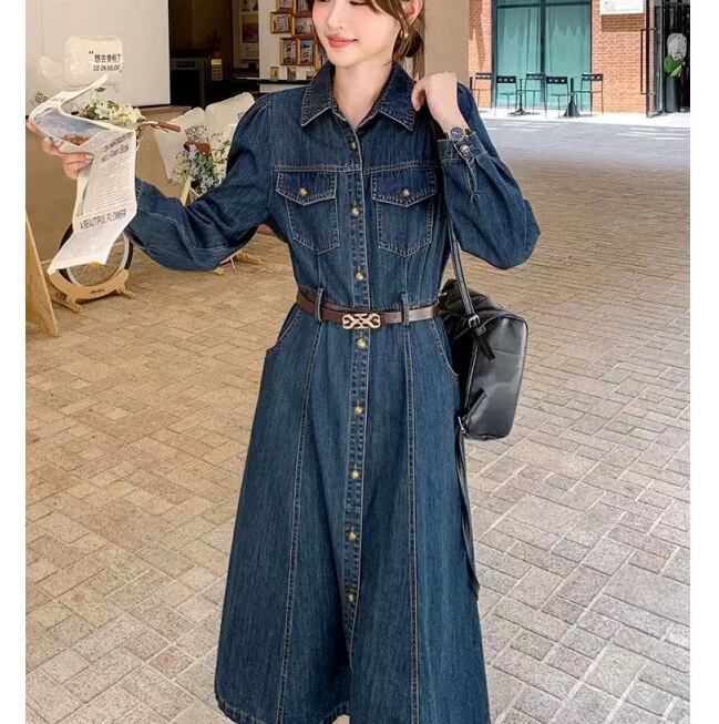 【dress】デニムワンピース　M29725