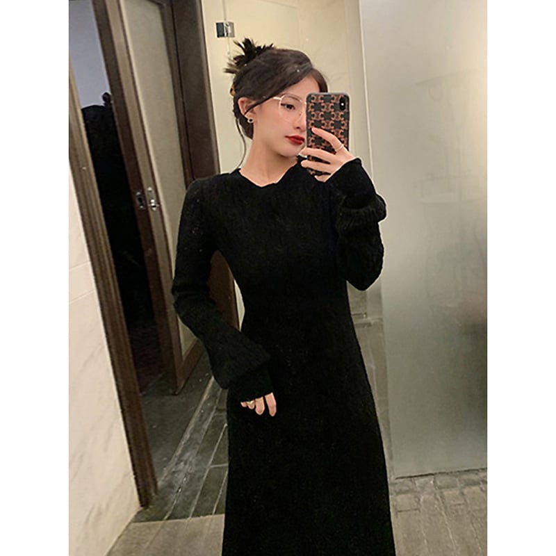 【dress】ニットワンピース　M25556