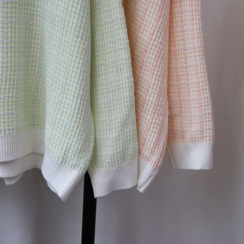 【tops】ドールカラーニットセーター　M25439