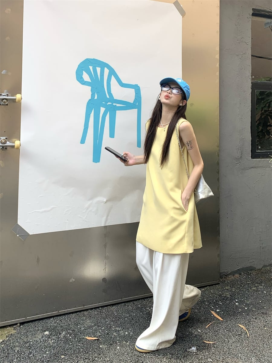 【dress】ノースリーブワンピース　M25333