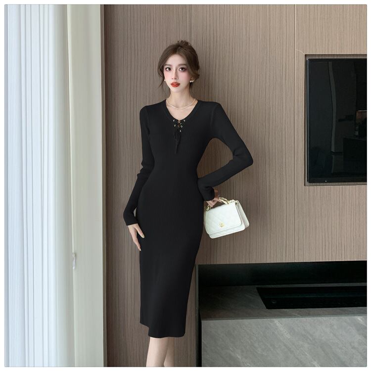 【dress】ニットワンピース　M18562
