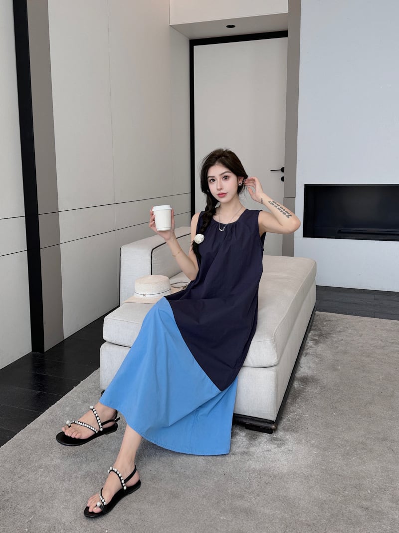 【dress】ノースリーブワンピース　M24959