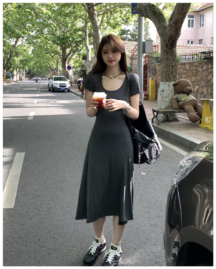 【dress】バックレスワンピース　M24579
