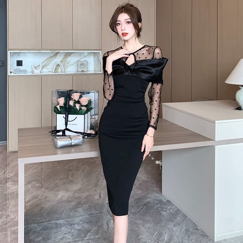 【dress】ドッキングワンピース　M18646