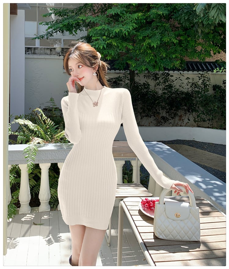 【dress】ニットワンピース　M25329