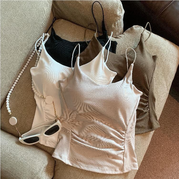 【tops】カップ付きキャミソール　M29526