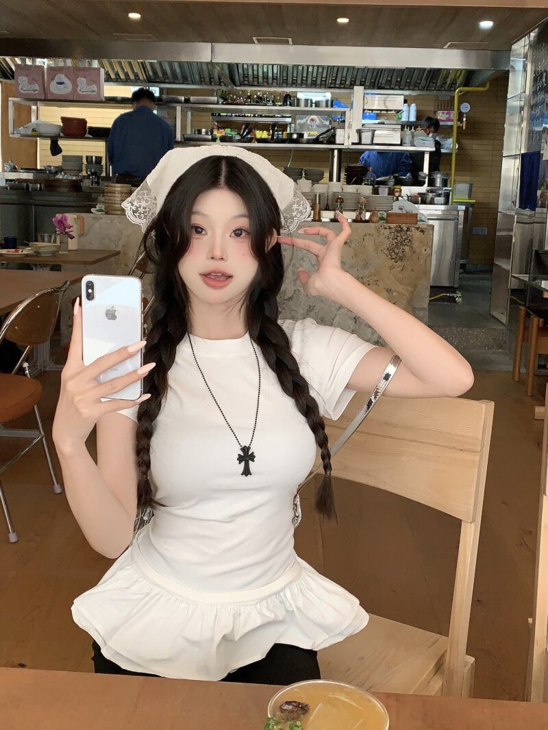 【tops】切り替えTシャツG20291