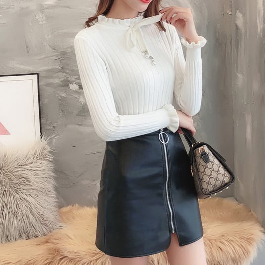 【tops】ニットトップス　M27608