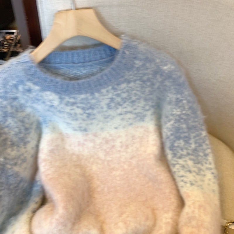 【tops】クルーネックニットセーター　M29210