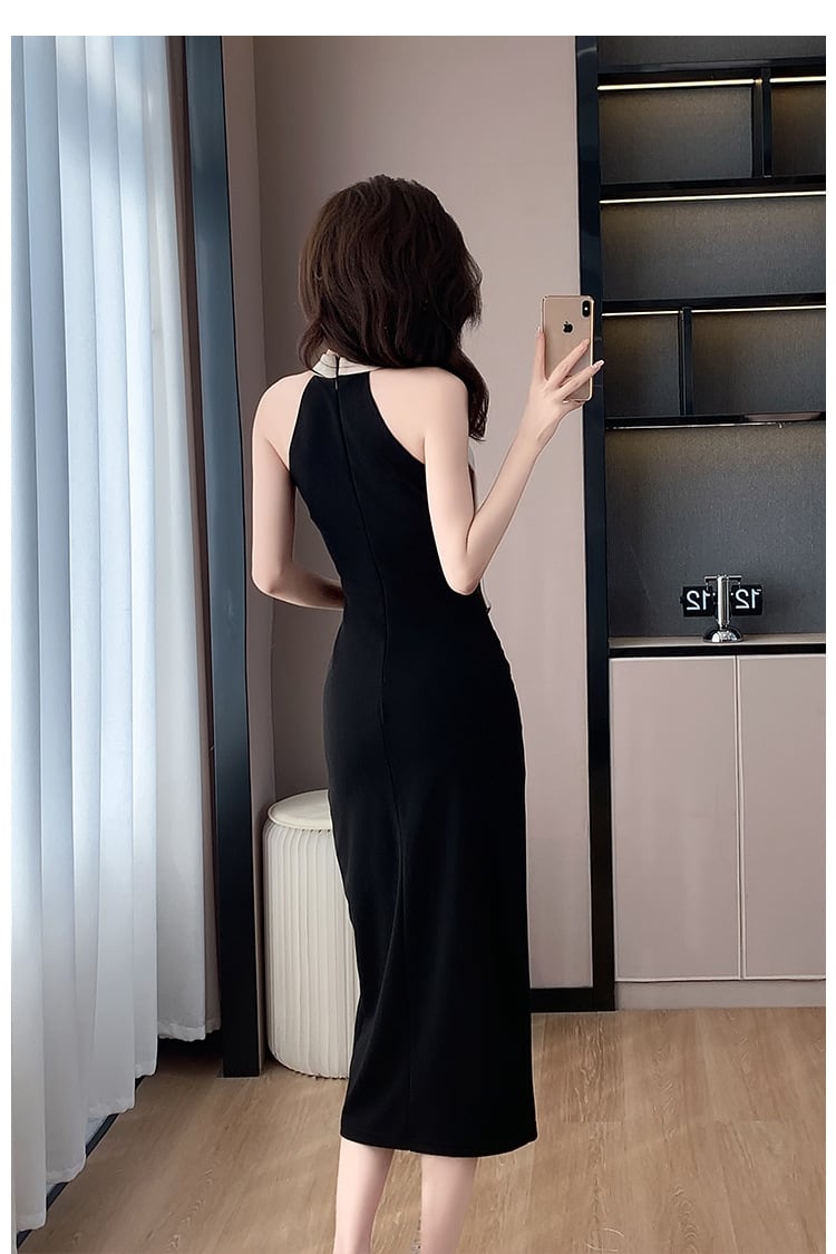 【dress】リボン付きワンピース　M24574