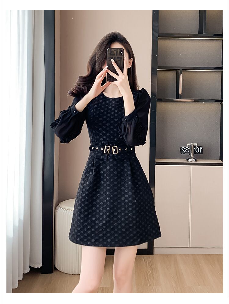 【dress】フランス風Aラインワンピース G19631