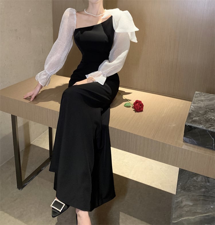 【dress】ドッキングデートワンピース　M27327