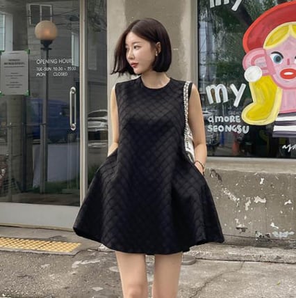 【dress】ノースリーブワンピース　M24028
