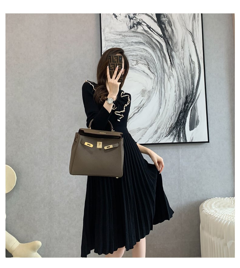【dress】ニットワンピース　M25500