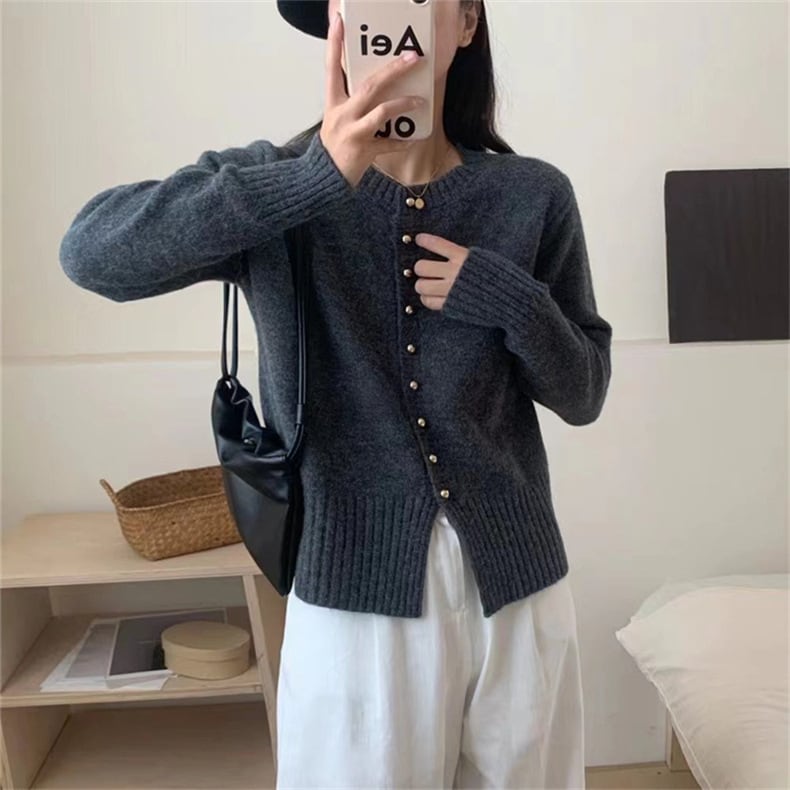【outer】ニットカーデ　M25998